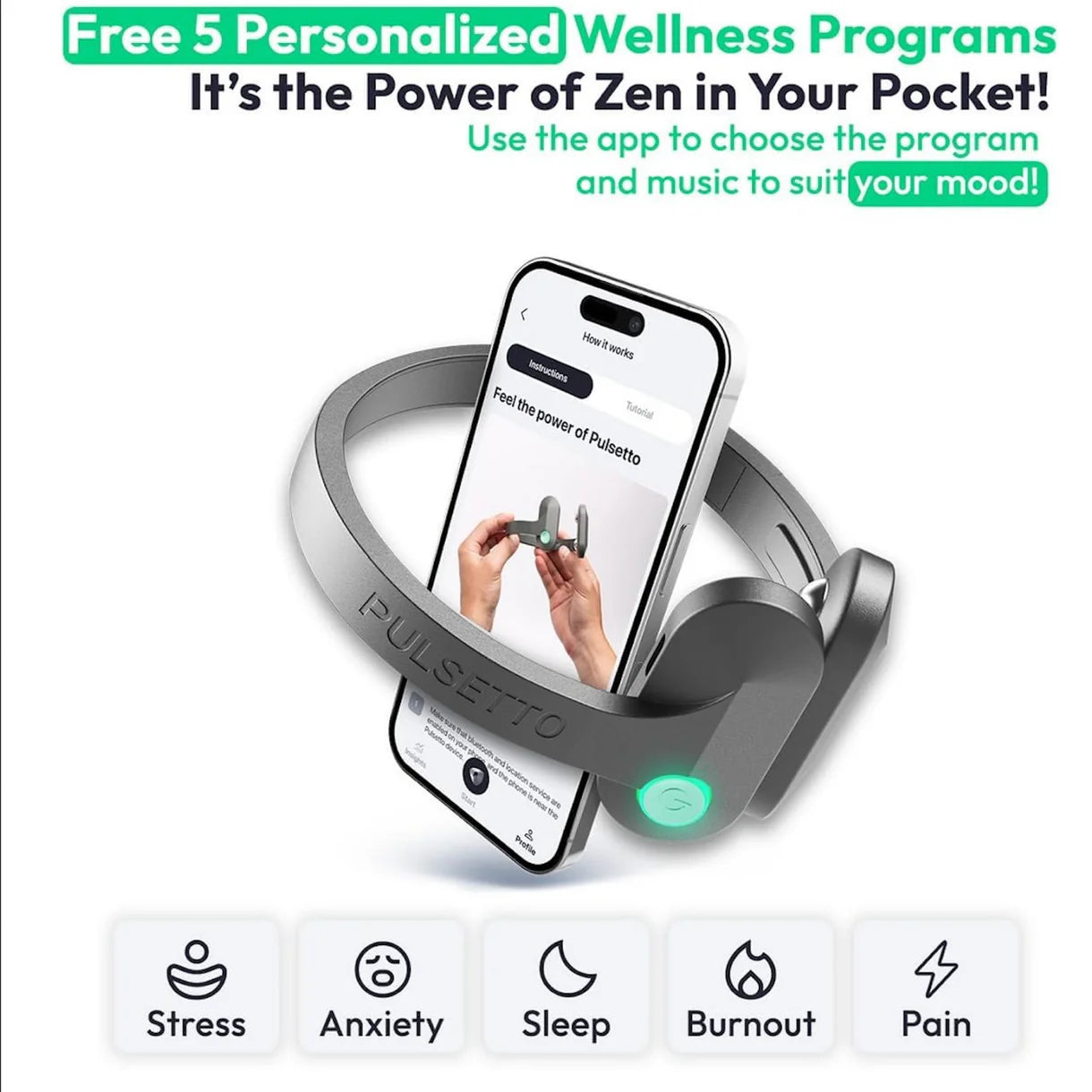 Pulsetto Lite - Vagus Nerve Stimulator Device