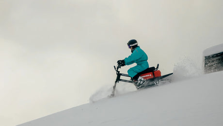 ENVO MoonBike — 100% Electric Snowbike for Ultimate Winter Adventure
