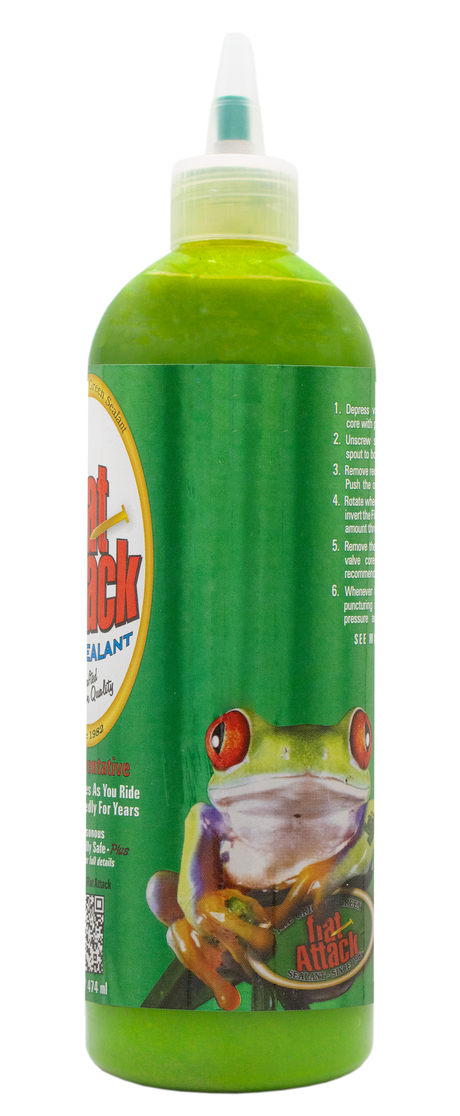 Flat Attack Bicycle Tire Sealant 16oz Bottle