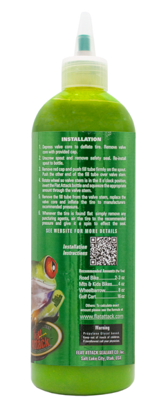 Flat Attack 16oz Bottle