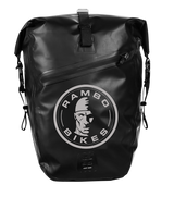 Rambo Waterproof Bike Bag Waterproof 27L (1,647.64-cu. in.) Carry Capacity