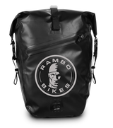 Rambo Waterproof Bike Bag Waterproof 27L (1,647.64-cu. in.) Carry Capacity