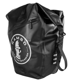 Rambo Waterproof Bike Bag Waterproof 27L (1,647.64-cu. in.) Carry Capacity