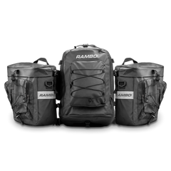 Rambo Bikes R161 Triple Accessory Saddle Bags