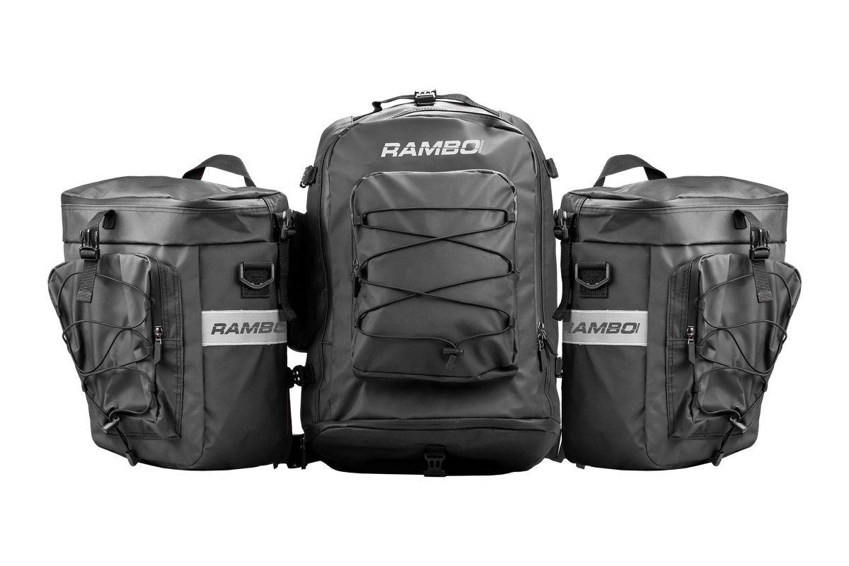 Rambo Bikes R161 Triple Accessory Saddle Bags