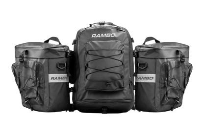 Rambo Bikes R161 Triple Accessory Saddle Bags