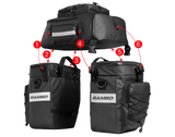 Rambo Bikes R161 Triple Accessory Saddle Bags