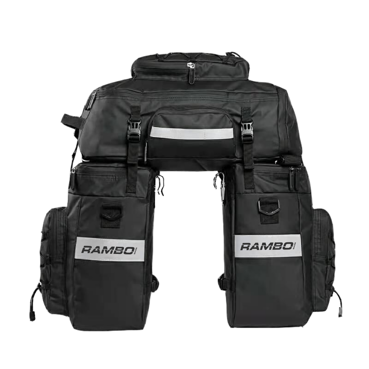 Rambo Bikes R161 Triple Accessory Saddle Bags