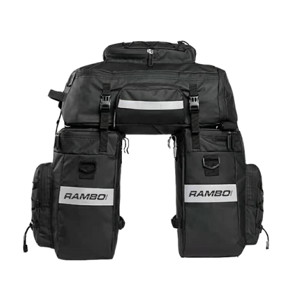 Rambo Bikes R161 Triple Accessory Saddle Bags