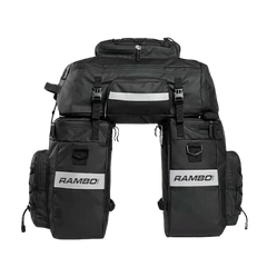 Rambo Bikes R161 Triple Accessory Saddle Bags