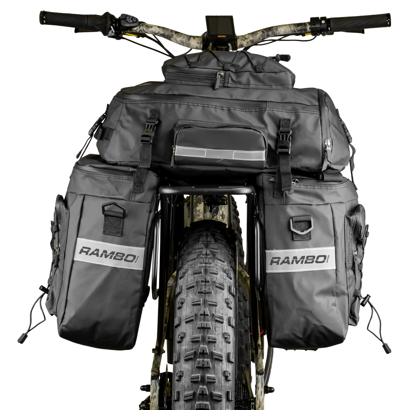 Rambo Bikes R161 Triple Accessory Saddle Bags