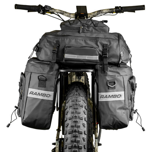 Rambo Bikes R161 Triple Accessory Saddle Bags