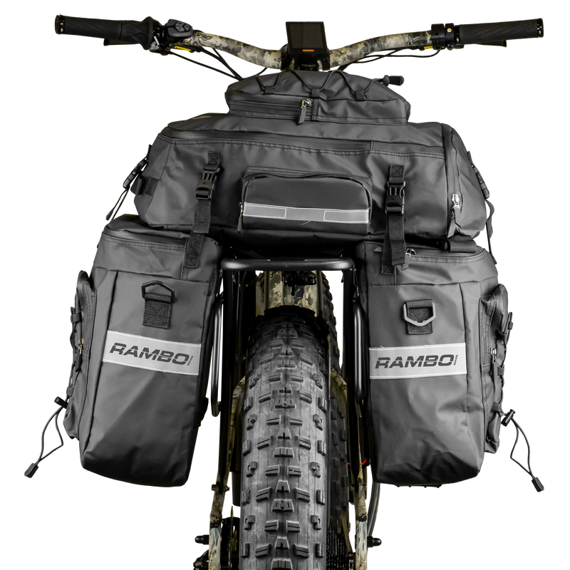 Rambo Bikes R161 Triple Accessory Saddle Bags