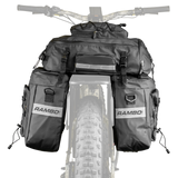 Rambo Bikes R161 Triple Accessory Saddle Bags