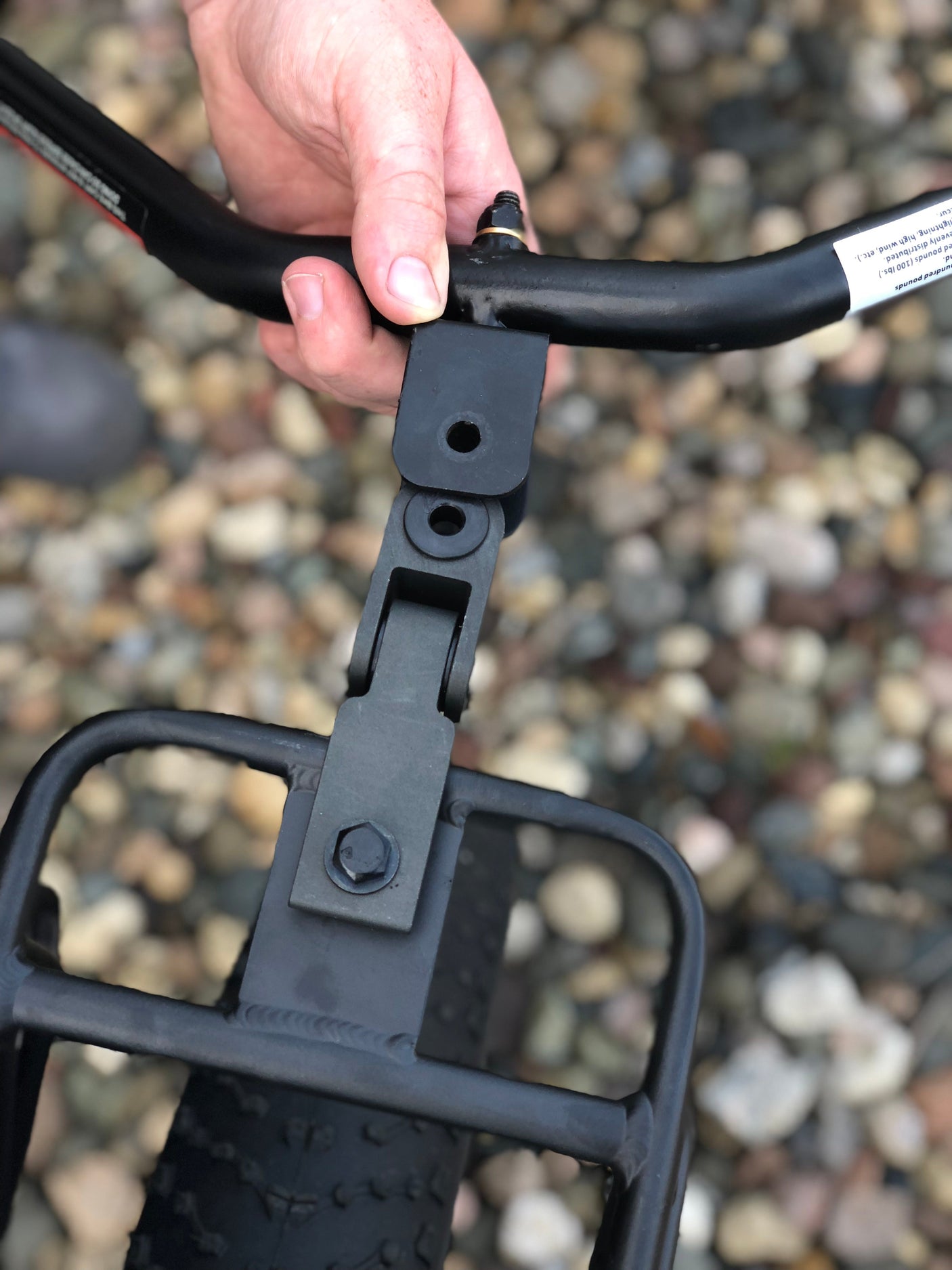 Rambo - Additional Hitch for Aluminum Bike/Hand Cart