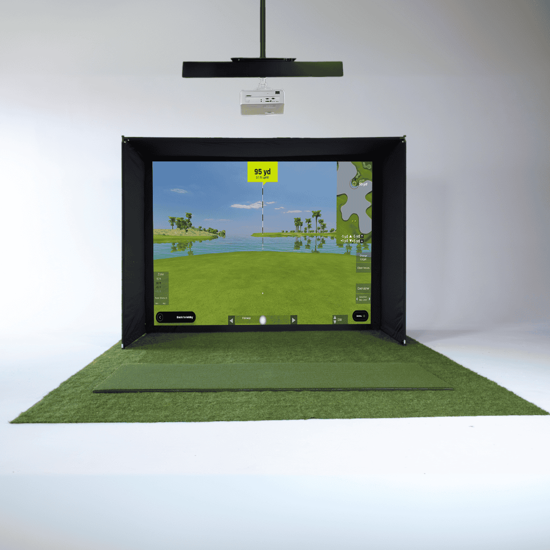 Red Stakes Golf RSG Pro Studio Bundle - Ultimate Professional Golf Simulator