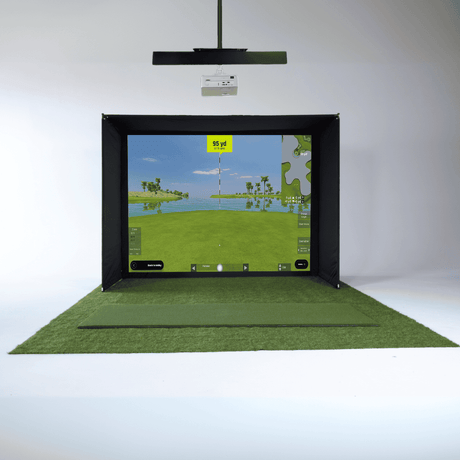 Red Stakes Golf RSG Pro Studio Bundle - Ultimate Professional Golf Simulator