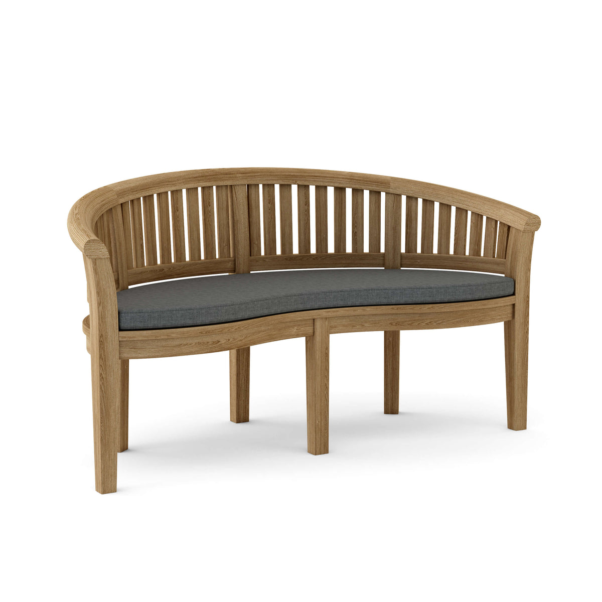 Anderson Teak Curve 3-Seater Extra Thick Bench [BH-005CT]