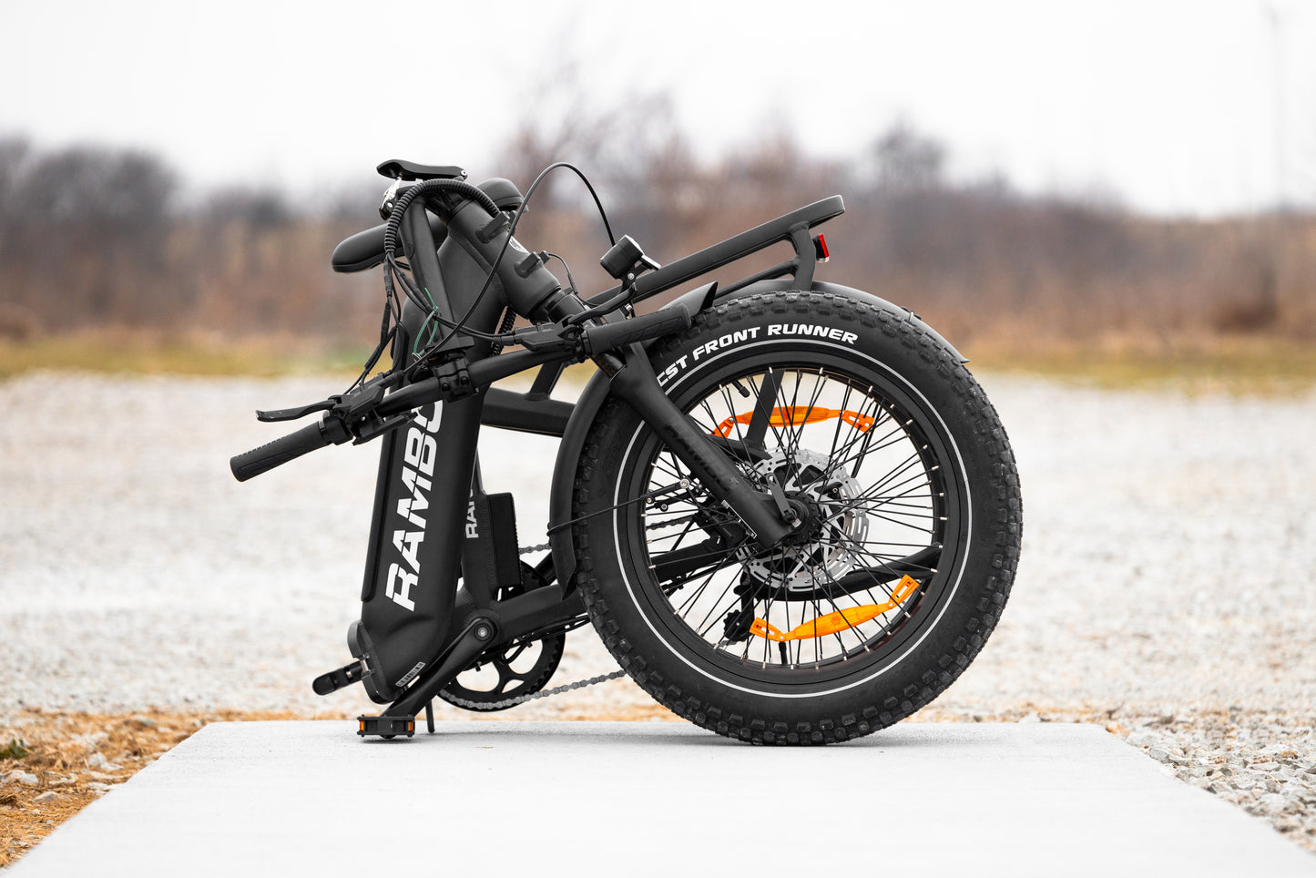 Rambo Ranger 750W Folding Electric Bike