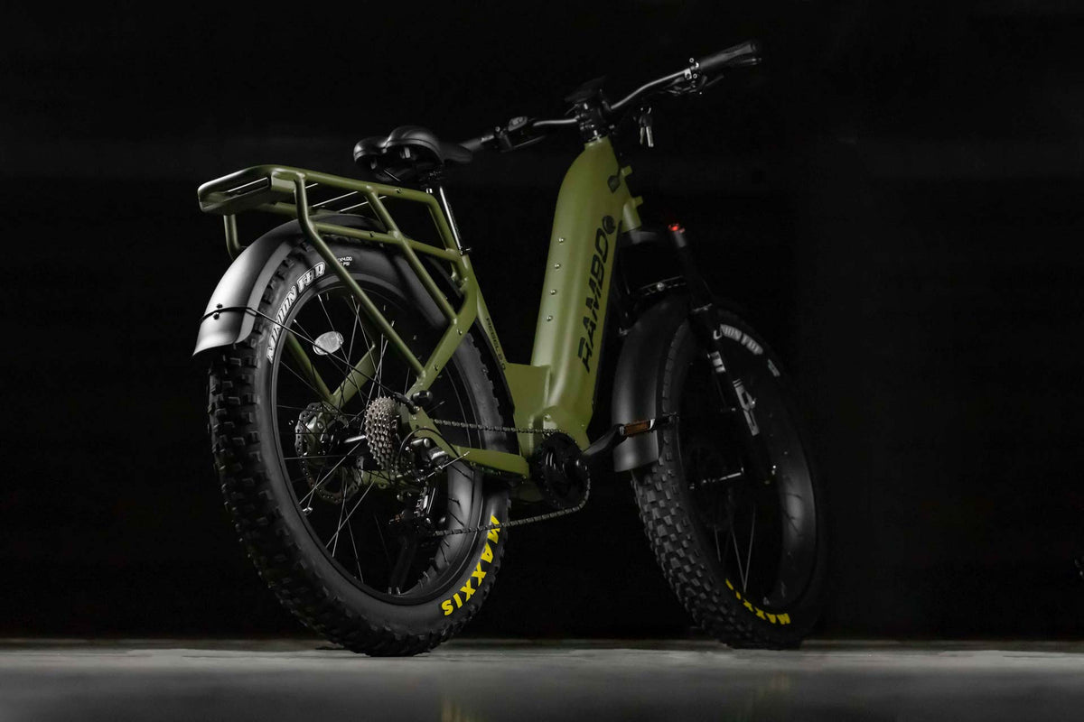 Rambo - Rebel 2.0 1000W Mid Drive Electric Hunting Bike - REB2.0