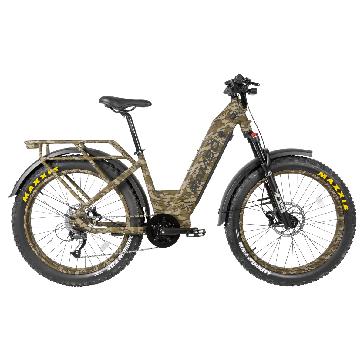 Rambo - Rebel 2.0 1000W Mid Drive Electric Hunting Bike - REB2.0