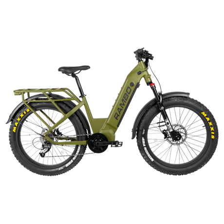 Rambo - Rebel 2.0 1000W Mid Drive Electric Hunting Bike - REB2.0