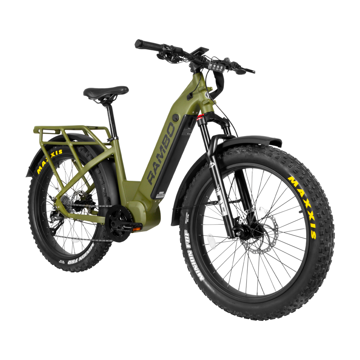 Rambo - Rebel 2.0 1000W Mid Drive Electric Hunting Bike - REB2.0