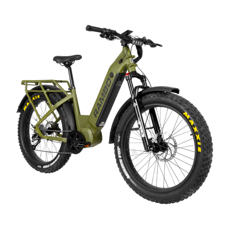 Rambo - Rebel 2.0 1000W Mid Drive Electric Hunting Bike - REB2.0