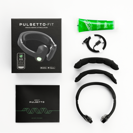 Pulsetto FIT – Hands-Free Vagus Nerve Stimulator for Stress Relief, Sleep, and Focus