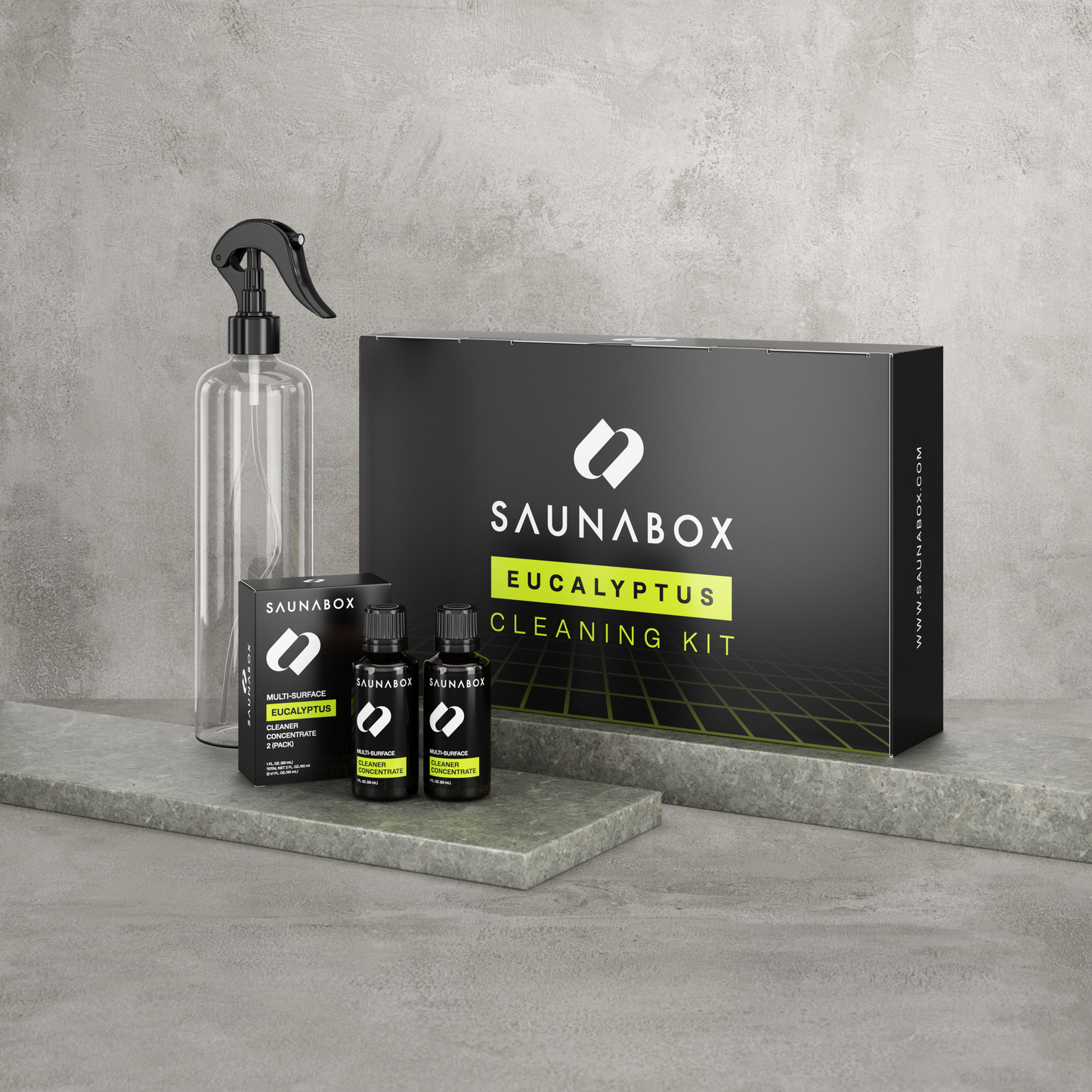 SaunaBox All-Natural Sauna Cleaning Kit