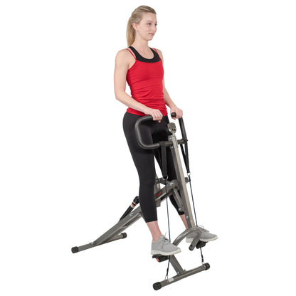 Sunny Health & Fitness Row-N-Ride® PRO Squat Assist Trainer