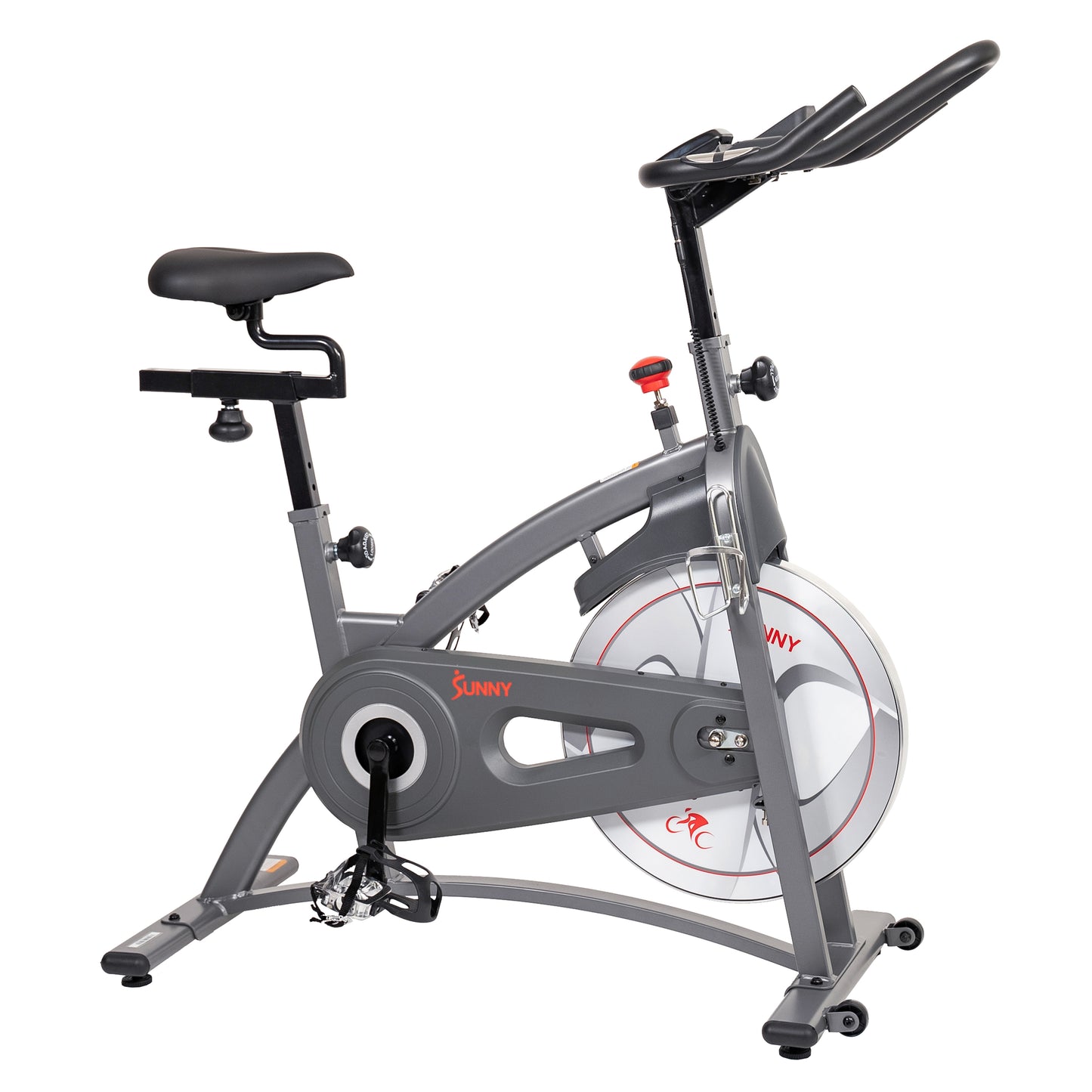 Sunny Health & Fitness Magnetic Belt Drive Indoor Cycling Bike