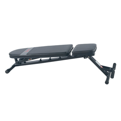 Sunny Health & Fitness Adjustable Utility Weight Bench with 430 LB Max Weight and Dual Incline Settings