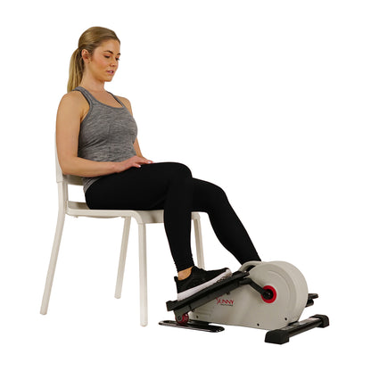 Sunny Health & Fitness Magnetic Under Desk Elliptical