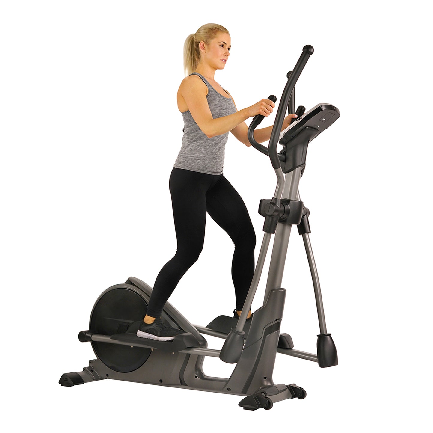 Sunny Health & Fitness Pre-Programmed Elliptical Trainer