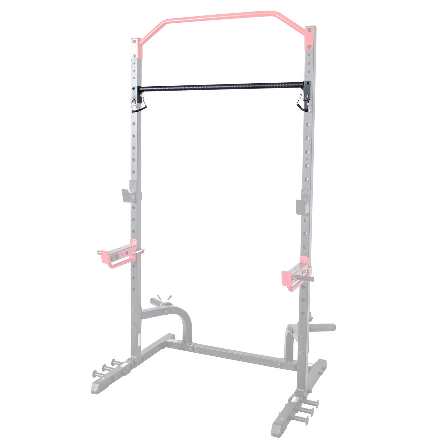 Sunny Health & Fitness Pull Up Bar Attachment for Power Racks and Cages