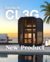 SaunaLife CL3G 2-Person Outdoor Sauna Kit — SL CL3G New Product Hero