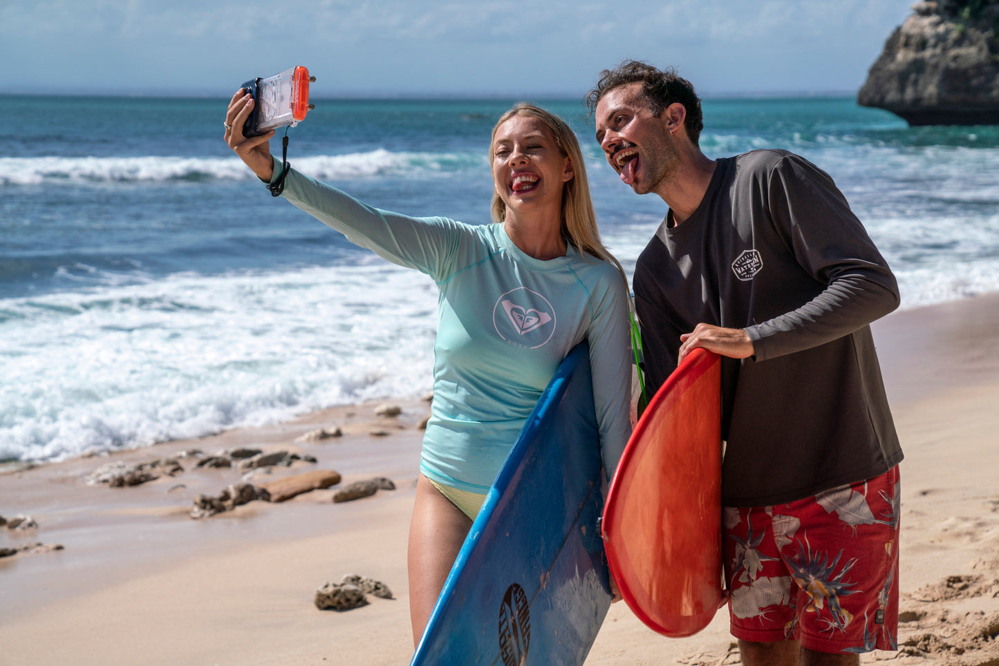 Sublue H1+ Smart Waterproof Phone Case – 4K Underwater Camera Housing with AI Color Correction