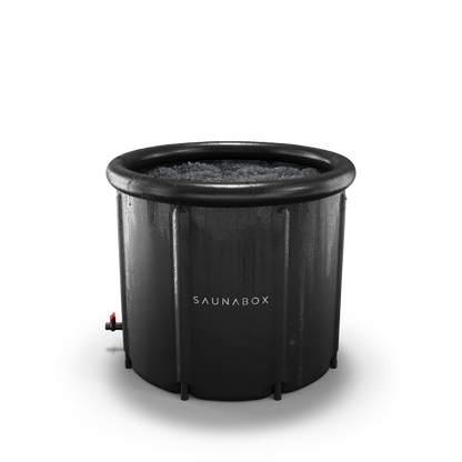SAUNABOX® Ultimate Recovery Bundle – Infrared Steam Sauna + Cold Plunge Tub