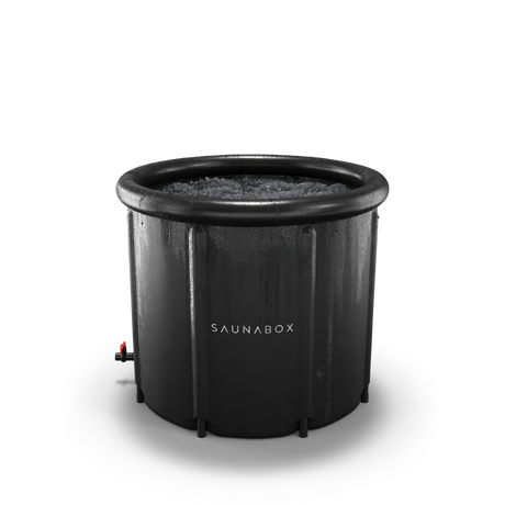 SAUNABOX® Ultimate Recovery Bundle – Infrared Steam Sauna + Cold Plunge Tub