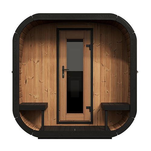 SaunaLife Model CL12GCP Outdoor Sauna