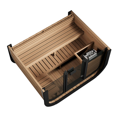 SaunaLife Model CL5G Outdoor Sauna