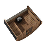 SaunaLife Model E6W Barrel Sauna
