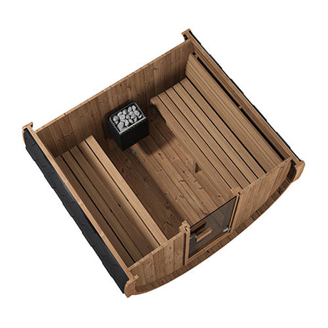 SaunaLife Model E7 Barrel Sauna