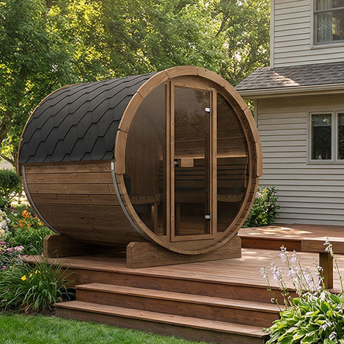 SaunaLife Model E7G Sauna Barrel