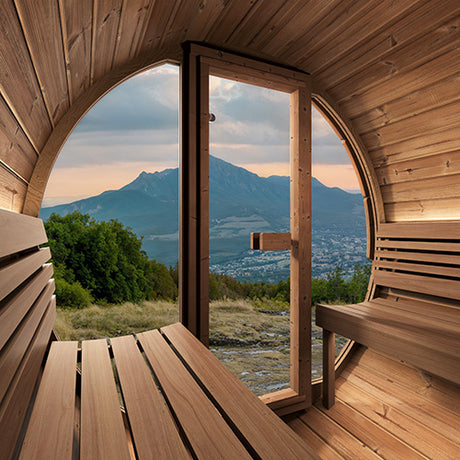 SaunaLife Model E8G Sauna Barrel