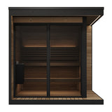 SaunaLife Model GL6 Outdoor Sauna Kit – Garden Luxury Series, Up to 6 Persons, Thermo-Spruce