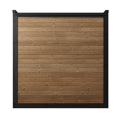 SaunaLife Model GL6 Outdoor Sauna Kit – Garden Luxury Series, Up to 6 Persons, Thermo-Spruce