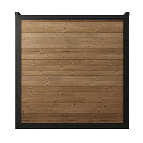 SaunaLife Model GL6 Outdoor Sauna Kit – Garden Luxury Series, Up to 6 Persons, Thermo-Spruce