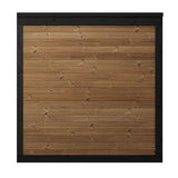 SaunaLife Model GL6 Outdoor Sauna Kit – Garden Luxury Series, Up to 6 Persons, Thermo-Spruce
